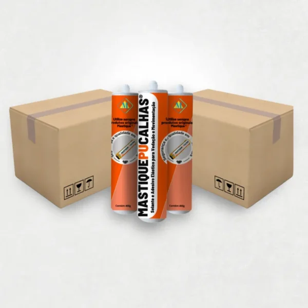 Matique PU calhas produto para vedação de telhados - cx 24 unidades